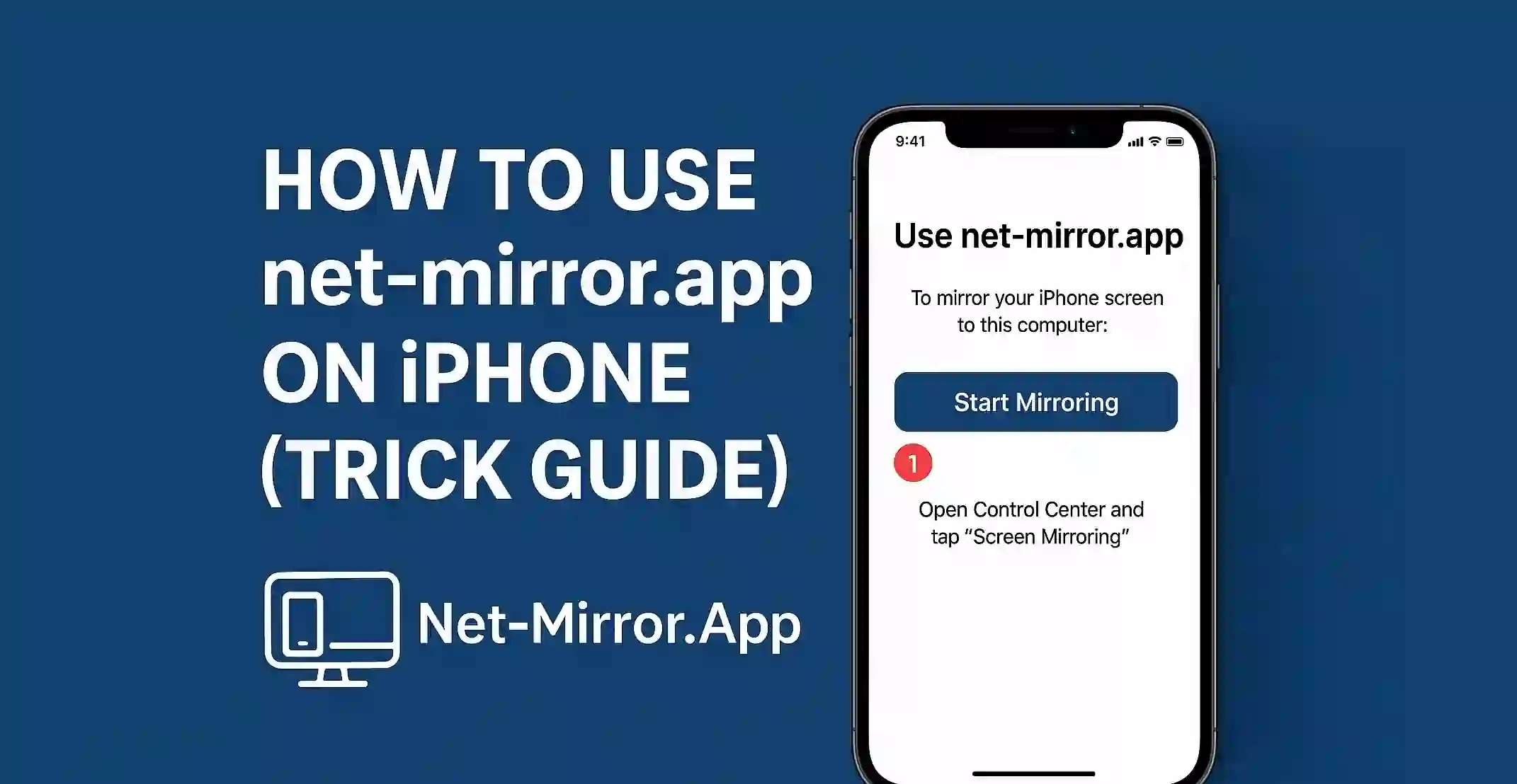 How to Use net-mirror.app on iPhone (Trick Guide) (1)