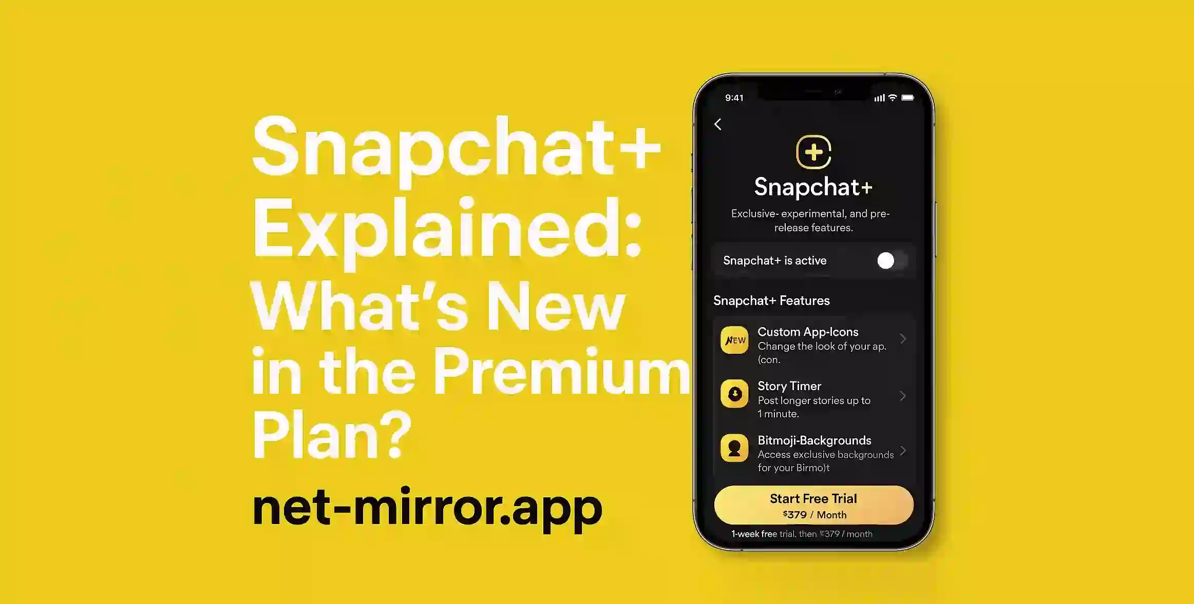 Snapchat+ Explained What’s New in the Premium Plan